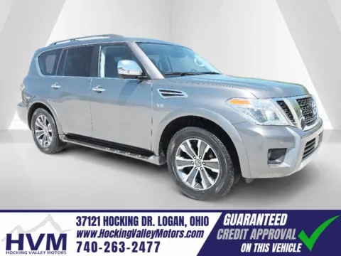 Gray 2018 Nissan Armada SL for sale in Logan, OH