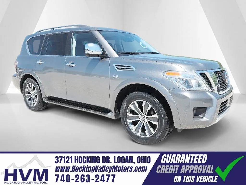 Gray 2018 Nissan Armada SL for sale in Logan, OH