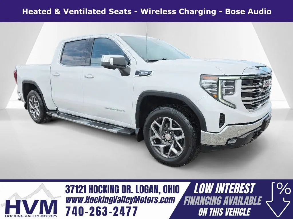 Blue 2023 GMC Sierra 1500 SLT for sale in Logan, OH