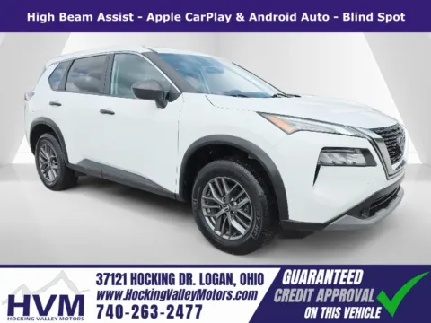 White 2023 Nissan Rogue S for sale in Logan, OH