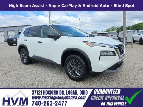 White 2023 Nissan Rogue S for sale in Logan, OH