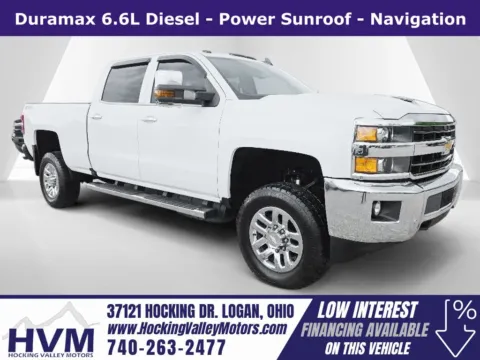 White 2019 Chevrolet Silverado 3500HD LTZ for sale in Logan, OH