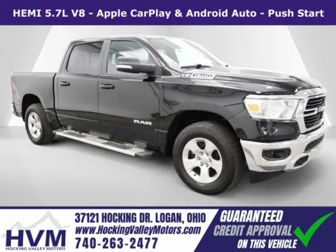Black 2021 Ram 1500 Big Horn/Lone Star for sale in Logan, OH