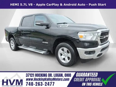 Black 2021 Ram 1500 Big Horn/Lone Star for sale in Logan, OH