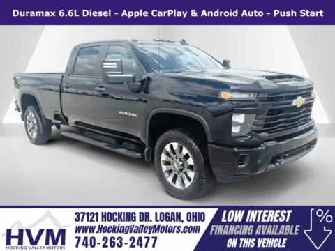 Black 2024 Chevrolet Silverado 2500HD Custom for sale in Logan, OH