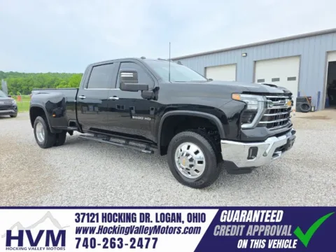 Black 2024 Chevrolet Silverado 3500HD LTZ for sale in Logan, OH
