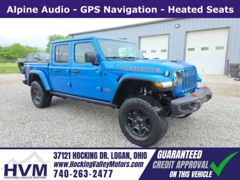 Blue 2021 Jeep Gladiator Mojave for sale in Logan, OH