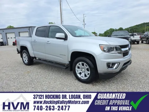 Silver 2016 Chevrolet Colorado LT for sale in Logan, OH
