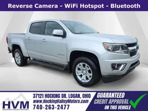 Silver 2016 Chevrolet Colorado LT for sale in Logan, OH
