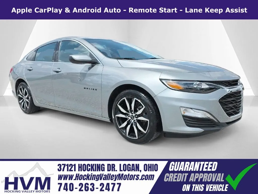Gray 2024 Chevrolet Malibu RS for sale in Logan, OH