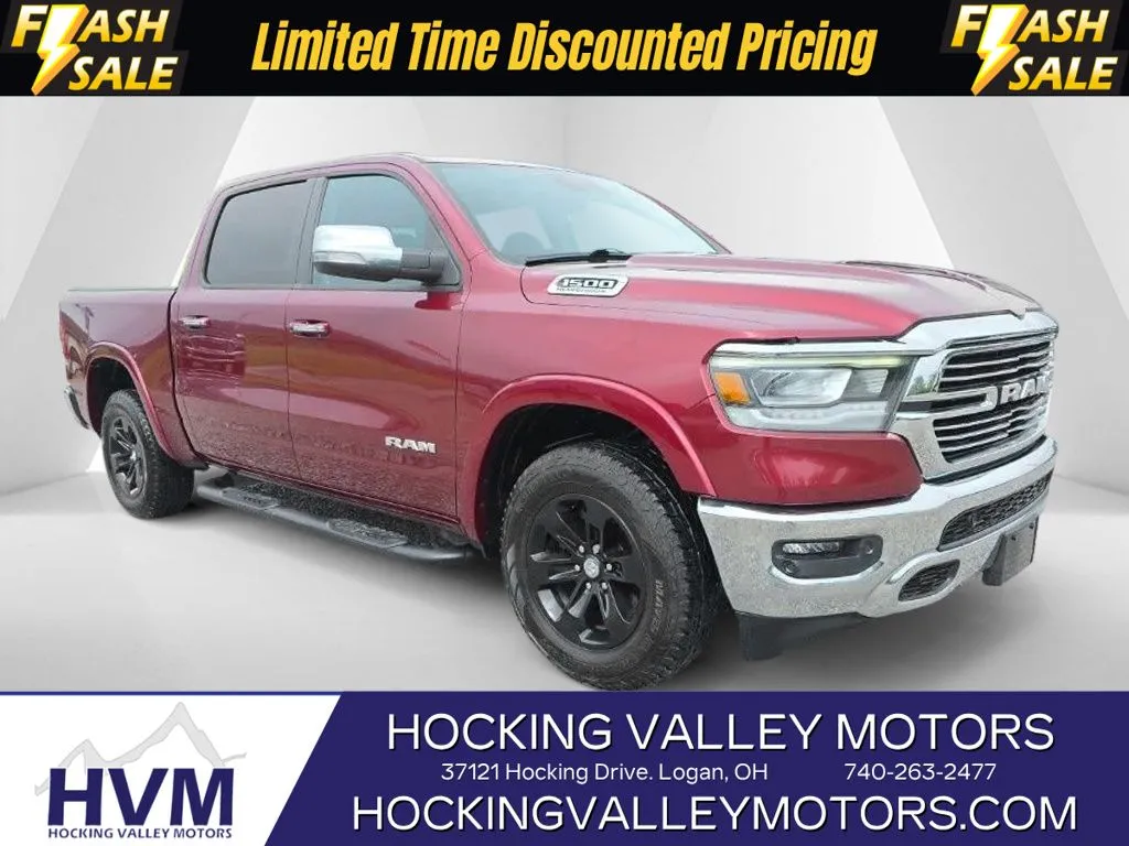 Red 2021 Ram 1500 Laramie for sale in Logan, OH