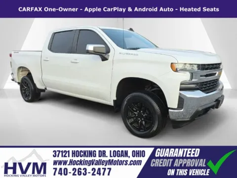 White 2021 Chevrolet Silverado 1500 LT for sale in Logan, OH