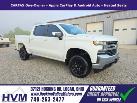 White 2021 Chevrolet Silverado 1500 LT for sale in Logan, OH