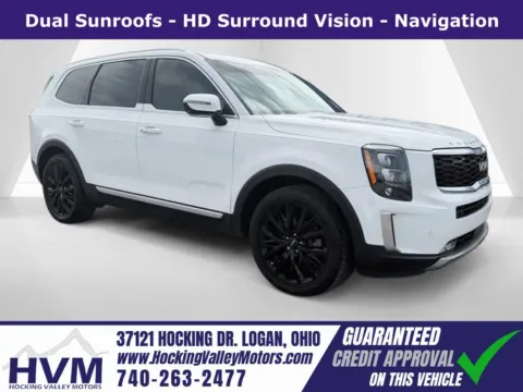 White 2022 Kia Telluride SX for sale in Logan, OH