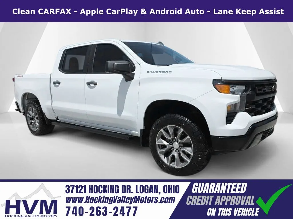White 2022 Chevrolet Silverado 1500 WT for sale in Logan, OH