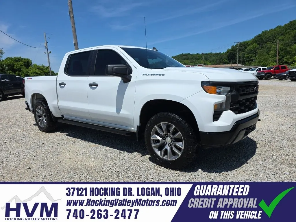 White 2022 Chevrolet Silverado 1500 WT for sale in Logan, OH