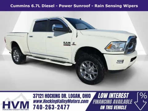 White 2018 Ram 2500 Laramie Longhorn for sale in Logan, OH