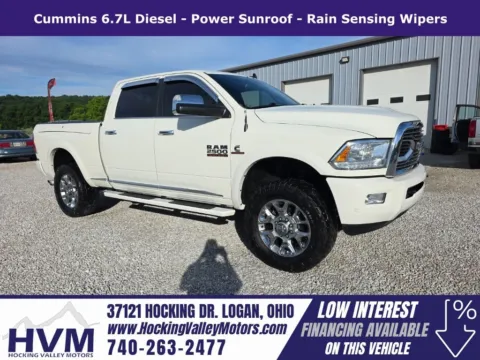 White 2018 Ram 2500 Laramie Longhorn for sale in Logan, OH