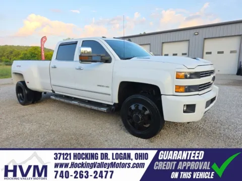 White 2018 Chevrolet Silverado 3500HD LTZ for sale in Logan, OH