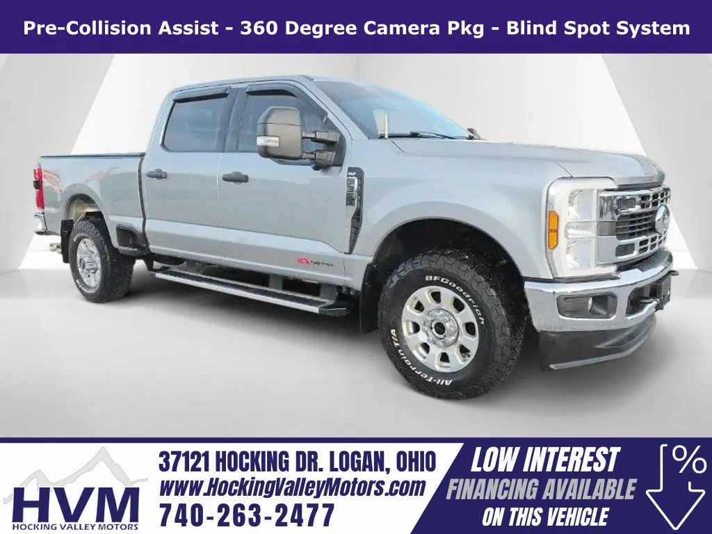 Silver 2024 Ford F-350SD XLT for sale in Logan, OH