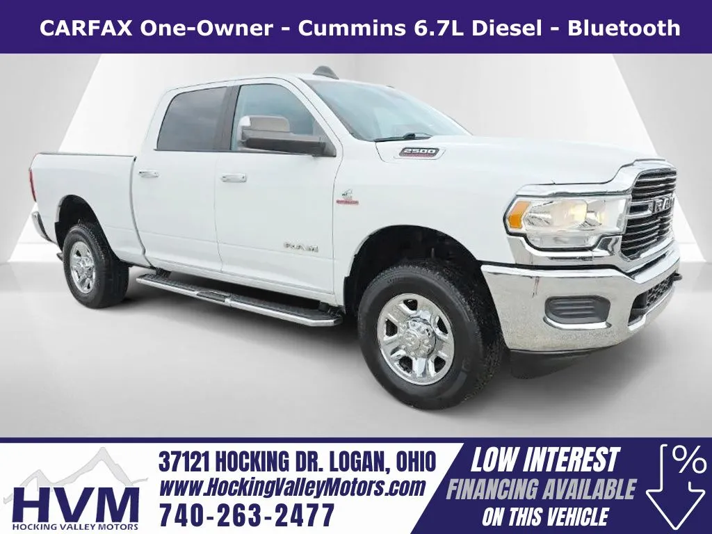 White 2019 Ram 2500 Big Horn for sale in Logan, OH