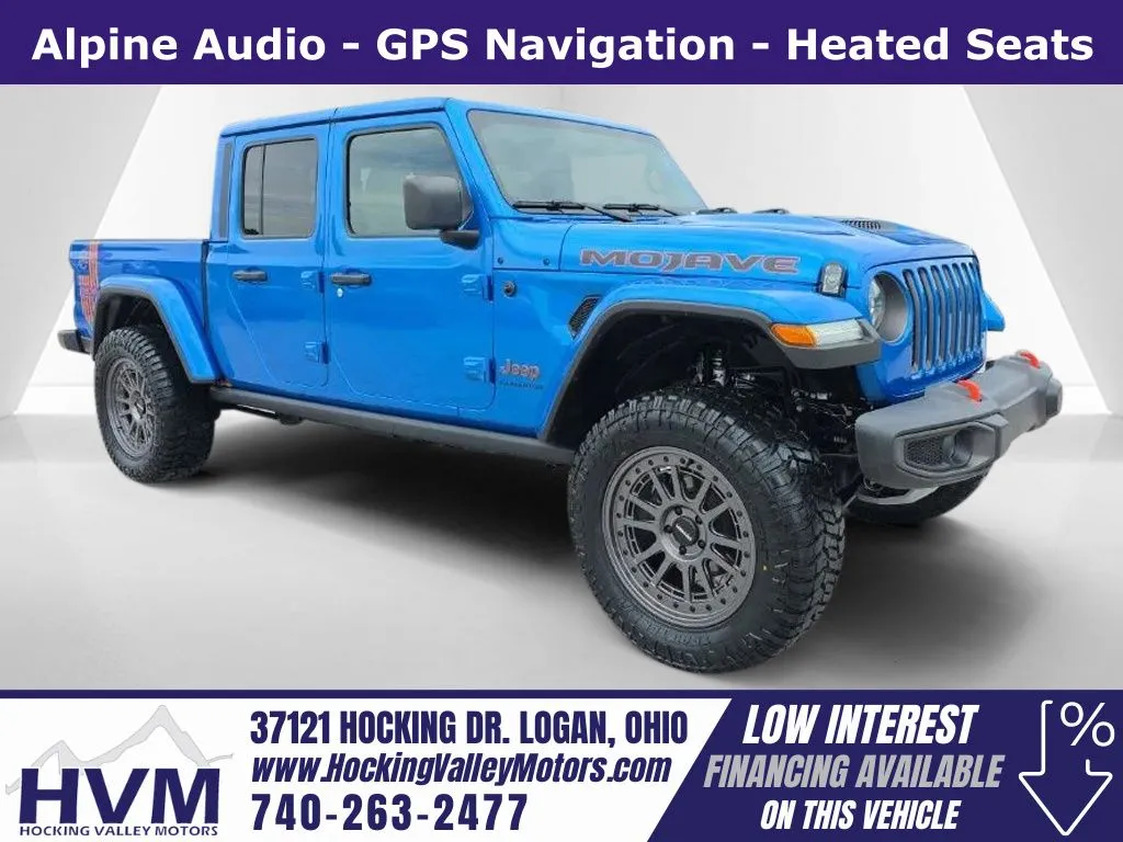 Blue 2021 Jeep Gladiator Mojave for sale in Logan, OH