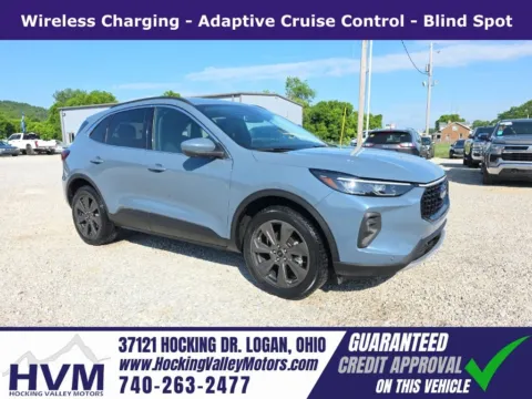Blue 2024 Ford Escape Platinum for sale in Logan, OH