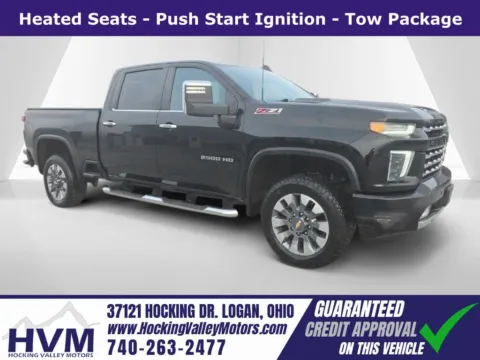 Black 2022 Chevrolet Silverado 2500HD LT for sale in Logan, OH