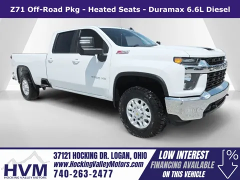 White 2023 Chevrolet Silverado 2500HD LT for sale in Logan, OH