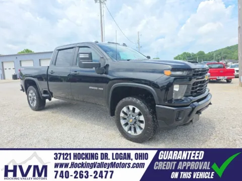 Black 2024 Chevrolet Silverado 2500HD Custom for sale in Logan, OH