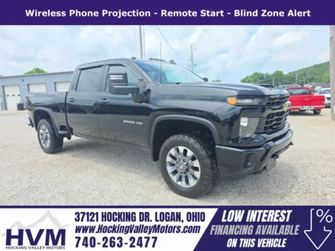 Black 2024 Chevrolet Silverado 2500HD Custom for sale in Logan, OH