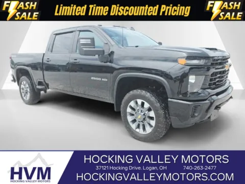 Black 2024 Chevrolet Silverado 2500HD Custom for sale in Logan, OH