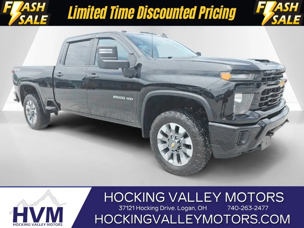Black 2024 Chevrolet Silverado 2500HD Custom for sale in Logan, OH