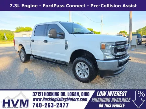 White 2022 Ford F-250SD XLT for sale in Logan, OH