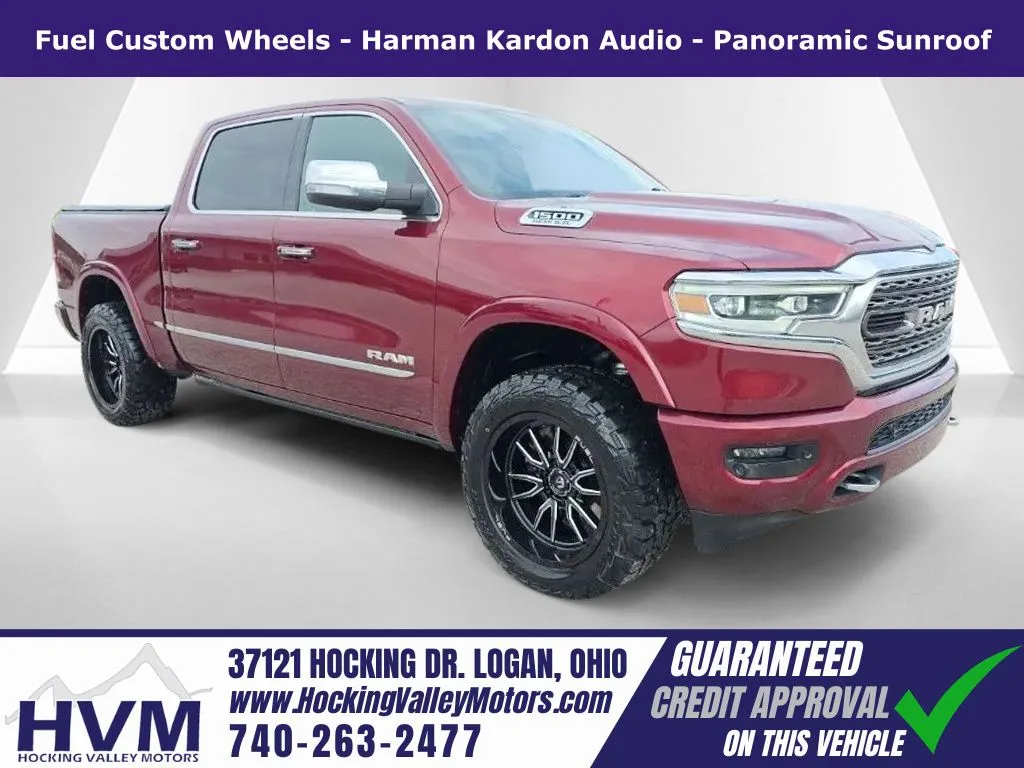 Red 2020 Ram 1500 Limited for sale in Logan, OH