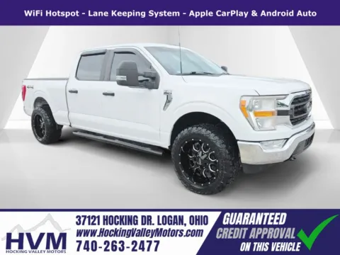White 2021 Ford F-150 XLT for sale in Logan, OH