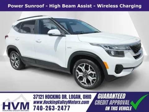 White 2023 Kia Seltos EX for sale in Logan, OH