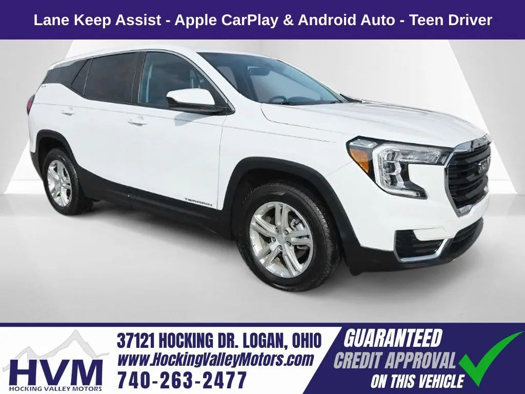 White 2023 GMC Terrain SLE for sale in Logan, OH