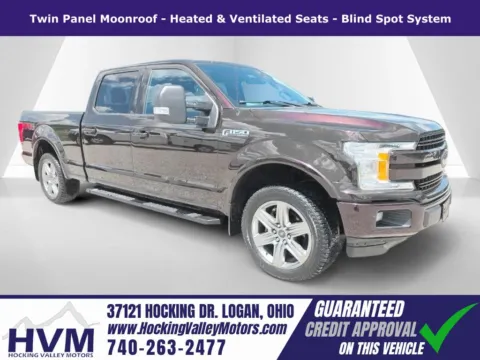 Black 2019 Ford F-150 Lariat for sale in Logan, OH