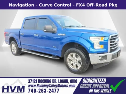 Blue 2017 Ford F-150 XLT for sale in Logan, OH