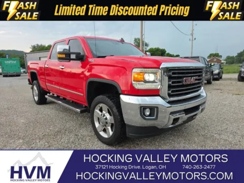 Red 2016 GMC Sierra 2500HD SLT for sale in Logan, OH