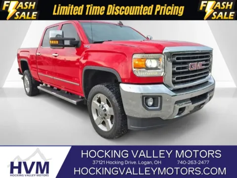 Red 2016 GMC Sierra 2500HD SLT for sale in Logan, OH