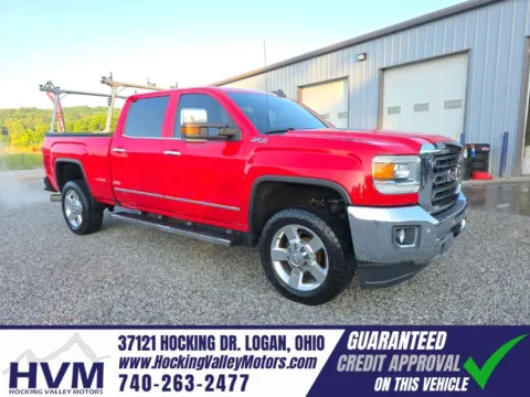 Red 2016 GMC Sierra 2500HD SLT for sale in Logan, OH