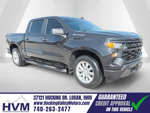 Gray 2023 Chevrolet Silverado 1500 Custom for sale in Logan, OH