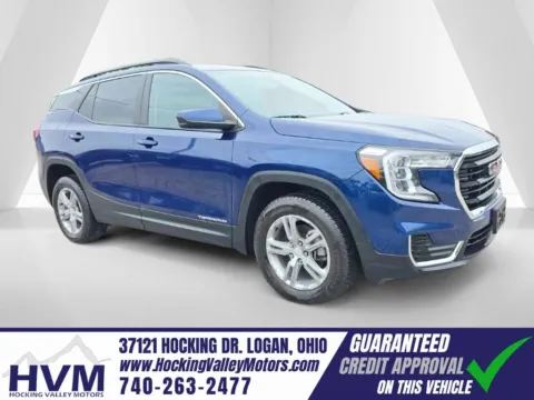 Blue 2022 GMC Terrain SLE for sale in Logan, OH