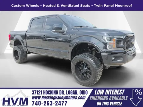 Black 2020 Ford F-150 Lariat for sale in Logan, OH
