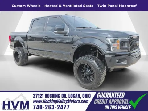 Black 2020 Ford F-150 Lariat for sale in Logan, OH