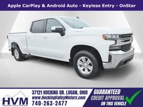 White 2019 Chevrolet Silverado 1500 LT for sale in Logan, OH