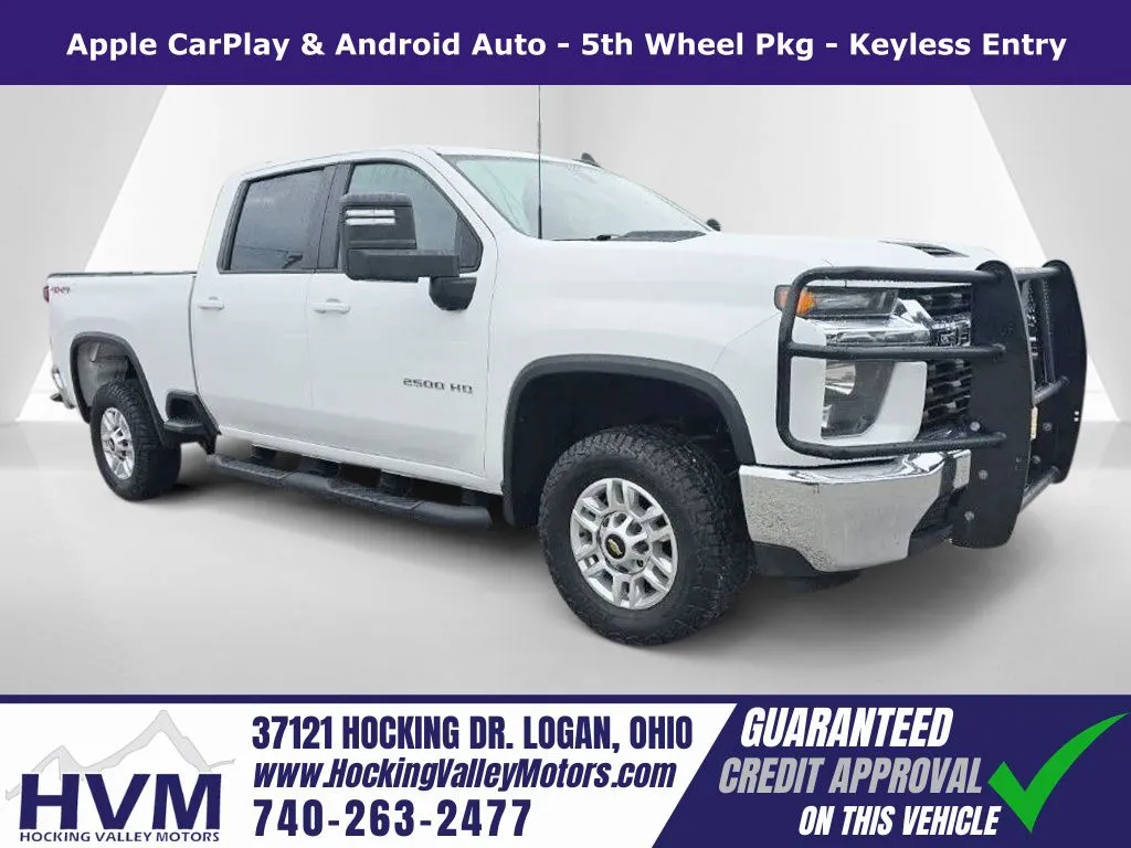 White 2023 Chevrolet Silverado 2500HD LT for sale in Logan, OH
