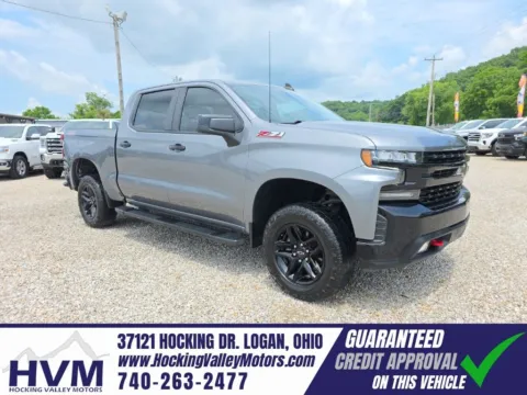 Gray 2022 Chevrolet Silverado 1500 LTD LT Trail Boss for sale in Logan, OH
